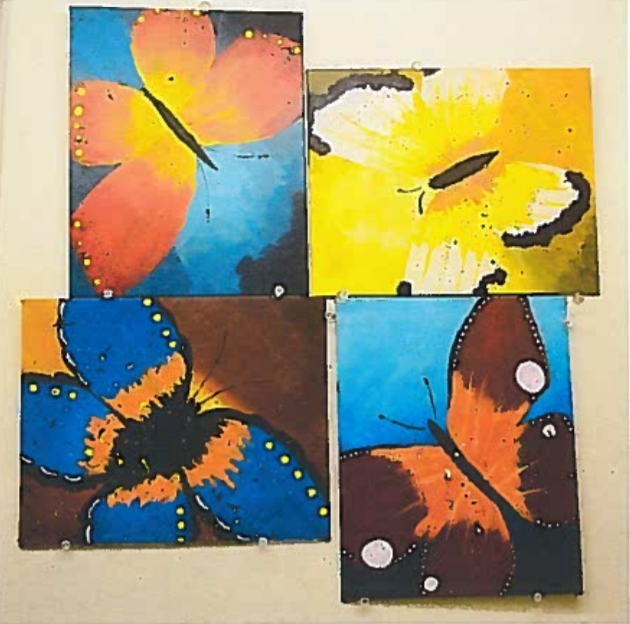 Dance of the Butterflies - Acrylic Paint
